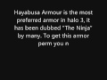 Halo 3 Spartan Armour Names (Perms/Permutations) Halo 3 Spartan Armour Names (Perms/Permutations)