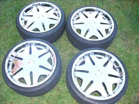 im sellin my rims Tire Size- 225/35/20 Universal 5lug Good Condition Already 