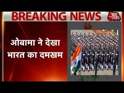 R-Day parade: Obama bears witness to India's strength