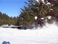 snowboard jumpen auf dem erbeskopf