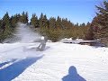 snowboard jumpen auf dem erbeskopf