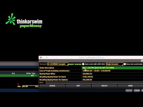 How to Buy Stocks with Online Brokers: TD Ameritrade thinkorswim [Stock Market 101 Course #09-03]