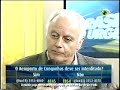 Entrevistado larga Datena falando sozinho, ao vivo