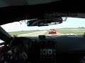 Me passing Jerry under a debris flag