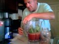 Green Smoothie made with fresh juice