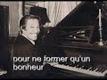 montage avec le texte de la chanson