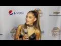 Ariana Grande Backstage at the B96 Pepsi Summer Bash