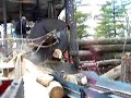 Toms huge homemade firewood processor saw contraption