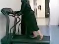 Lady vs Treadmill ACCIDENT TRIPPING Lady vs Treadmill ACCIDENT TRIPPING