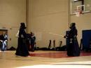 2007 1st baltimore-annapolis kendo tournamenr sandan (3rd dan) and above division semifinal: bruce (ken wa kan kendo dojo) vs. eric (ken wa kan kendo dojo)
