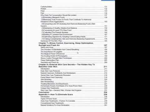 how to download acne no more book for free