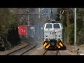 Locomotive 1437 undergoing load trials.