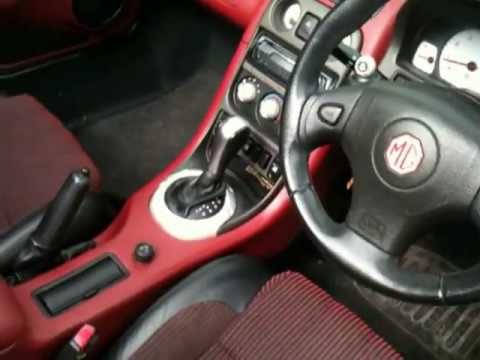 how to remove mg tf door panel