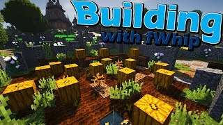 Building with fWhip :: Automated Pumpkin Farm / Village Done! #49 Minecraft 1.12 Survival Let's Play