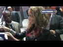 Leona Lewis Signs Autographs for fans