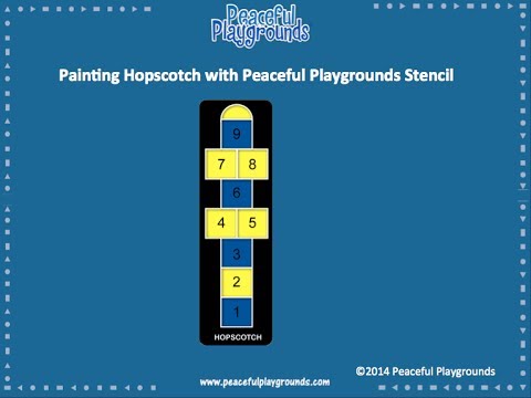 how to paint us map on playground