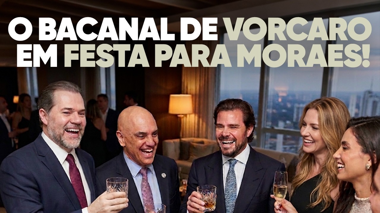 🚨 Vorcaro ofereceu BACANAL em festa para Moraes!