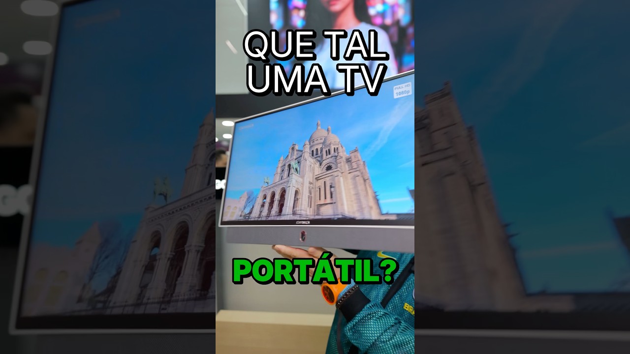 TV PORTÁTIL da AIWA!