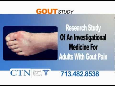 how to drain gout