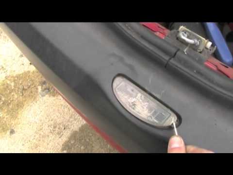 how to remove vauxhall corsa d'rear bumper