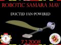 Worlds first controllable robotic samara monocopter MAV, University of Maryland's Ulrich flyer