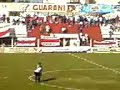 Violencia en la cancha de Guarani Antonio Franco