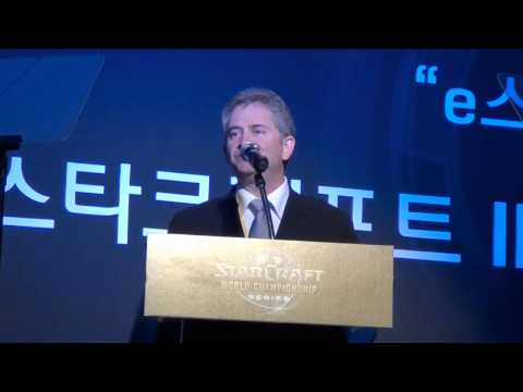 Mike Morhaime Speech at WCS Press Conference (Seoul 2013)