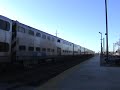 Metra 425 Pushes Train #2716 East, Franklin Park, IL