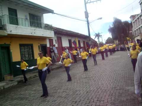 jerico antioquia colombia - LA BANDA MARCIAL DE JERICO!! LLEVA CUATRO MESES DE INICIO, Y EL 20 DE JULIO ES SUPRIMERA PRESENTACION, Y PARA ENSAYAR EN TAN POCO TIEMPO LO HICIERON MUY BIEN...