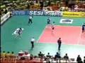 Brazil - Serbia 14.jun.2008. volleyball match