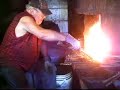 railroad spike knife making