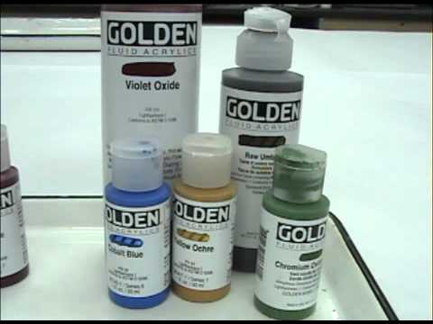 how to thin acrylic paint