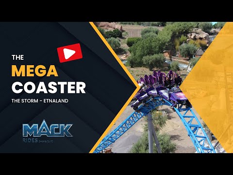 Onride - The Storm - Etnaland Height: 30 m Length: 757 m Top Speed 84 km / h Inversion: 1.