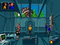 inspired by nybble's judgment rites gameplay footage, here's some gameplay from the early portion of 25th anniversary. i'm pretty new at this game (just got it in the mail today!) so i fumble with the interface a bit much (especially when trying to use the case in the lab), but i did make sure i killed off the red shirt (you can see me briefly hesitate before i sealed his fate, heh) for a nice payoff at the end.