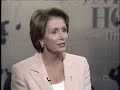 Leader Pelosi on PBS' NewsHour with Jim Lehrer