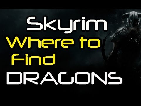 how to find dragons in skyrim