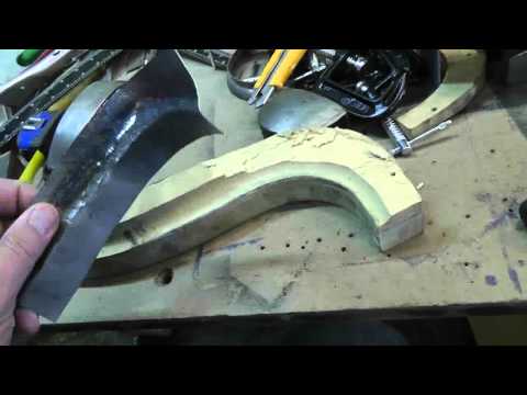 1973 Porsche 914   L Front panel repair Part 8