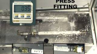 Испытание разных видов фитингов