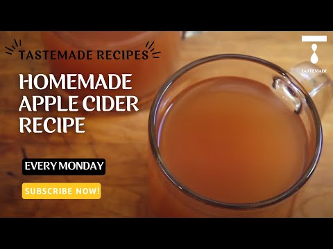 Cider - Hey baby, it's cold outside. Warm yourself up with this delicious homemade apple cider recipe, courtesy of the Tastemade original series,