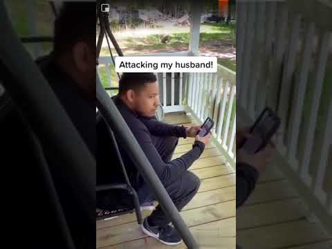 Kiedy żona chce ci pokazać czego nauczyła się na lekcji samoobrony