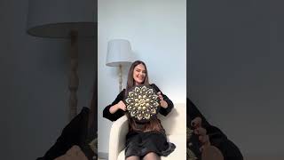 Dotted Mandala on the Wall