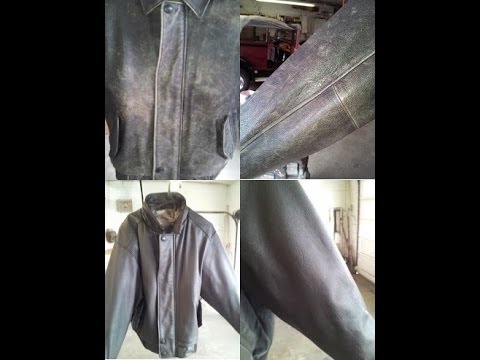 how to dye suede jacket
