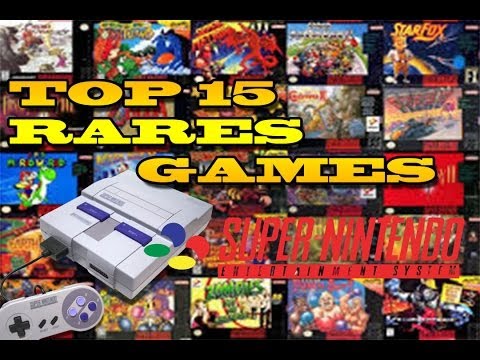 Top 15 Rares Super Nintendo Games | Most Expensive SNES Games