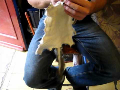 how to dye rabbit fur