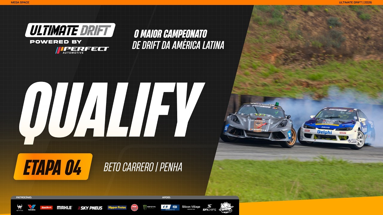 Qualify - 4ª Etapa Ultimate Drift - Beto Carrero 2026