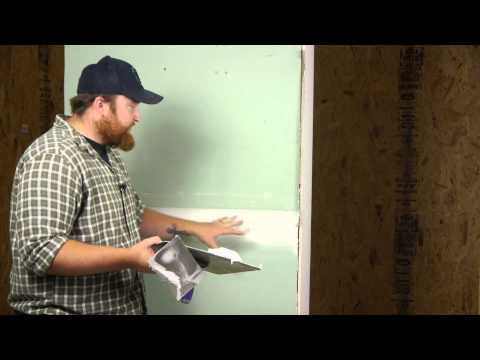 how to repair uneven drywall