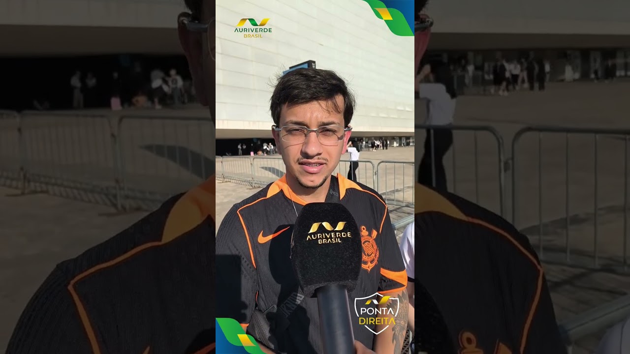 AURI VERDE ESTÁ EM ITAQUERA PARA TRANSMITIR CORINTHIANS E CRUZEIRO