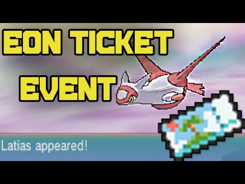 how to obtain eon ticket in pokemon omega ruby