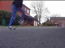Varial Kickflips over the curb