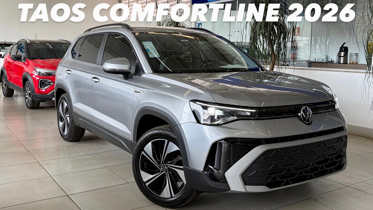 AVALIAÇÃO NOVO VW TAOS COMFORTLINE 2026 - VALE 199.990?!